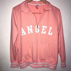Coral Quarter Zip